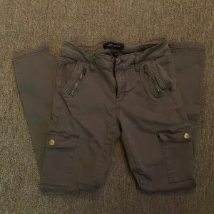 Skinny cargo pants